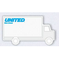 Die Cut Truck Shaped 50 Sheet Pad